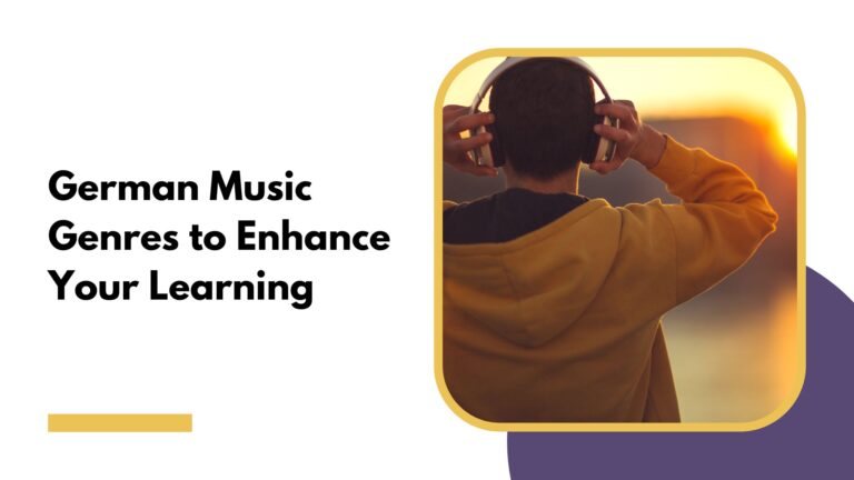 Explore German Music Genres to Improve Language Skills